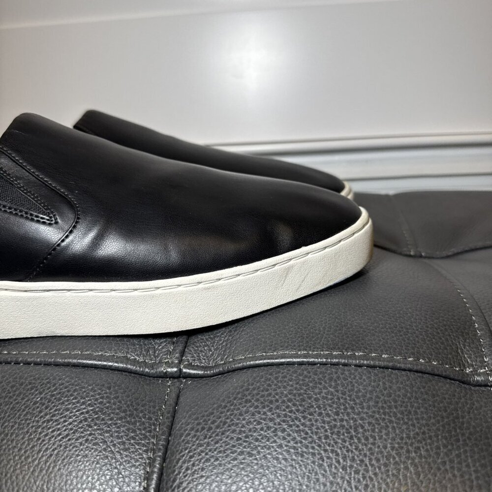 Thousand Fell Men’s 11.5 Low Top Lace Up Sneakers Black/White - Picture 5 of 9